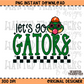 Let's Go Gators PNG Digital Download