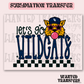 Let's Go Wildcats Exclusive Sublimation Transfer