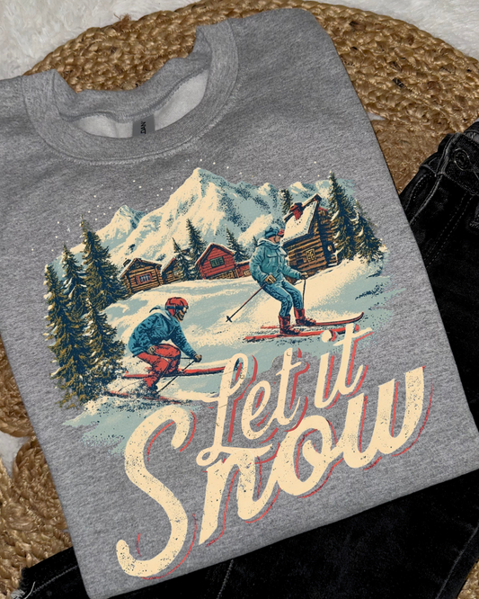 Let It Snow DTF Transfer