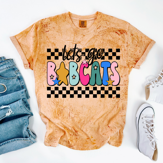 Let's Go Bobcats DTF Transfer