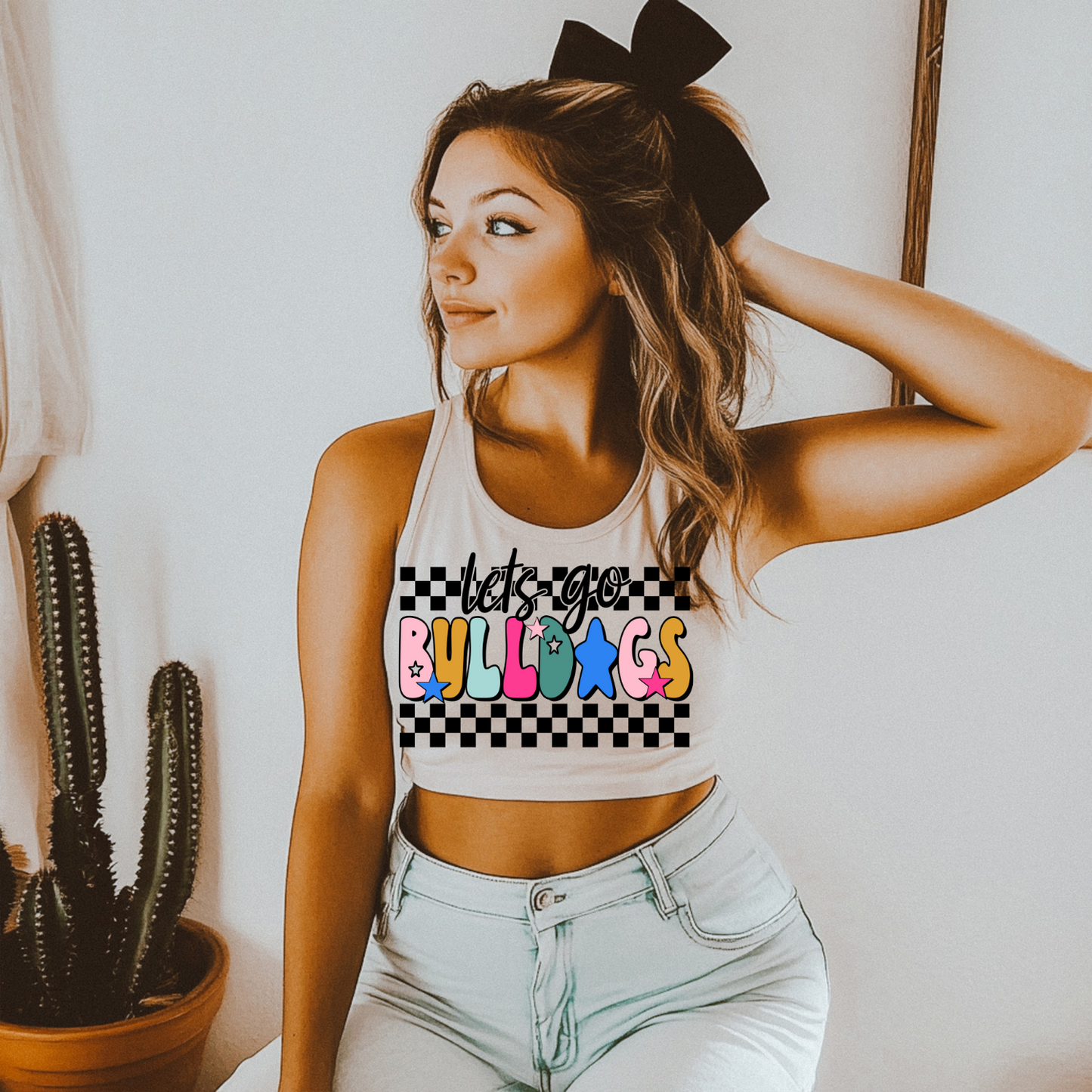 Let's Go Bulldogs DTF Transfer