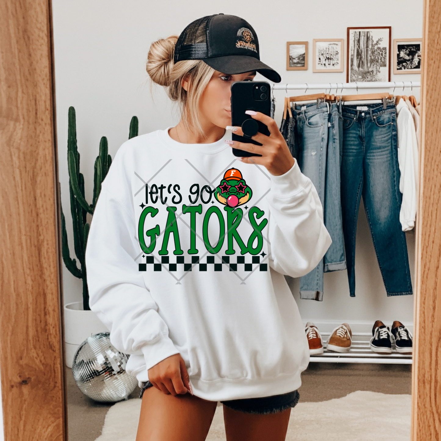 Let's Go Gators DTF Transfers