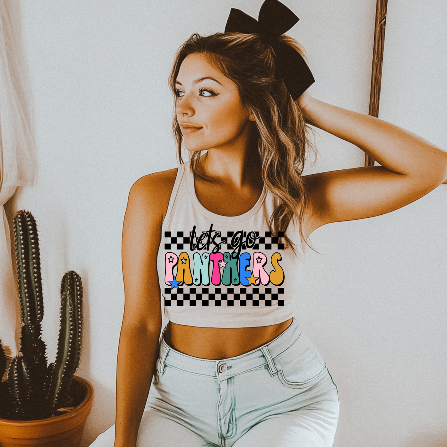 Let's Go Panthers DTF Transfer