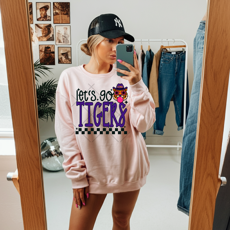 Let's Go Tigers PNG Digital Download