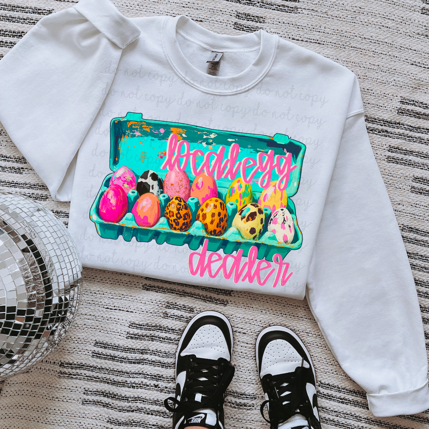 Local Egg Dealer Exclusive Sublimation Transfer