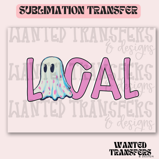 Local Ghost Exclusive Sublimation Transfer