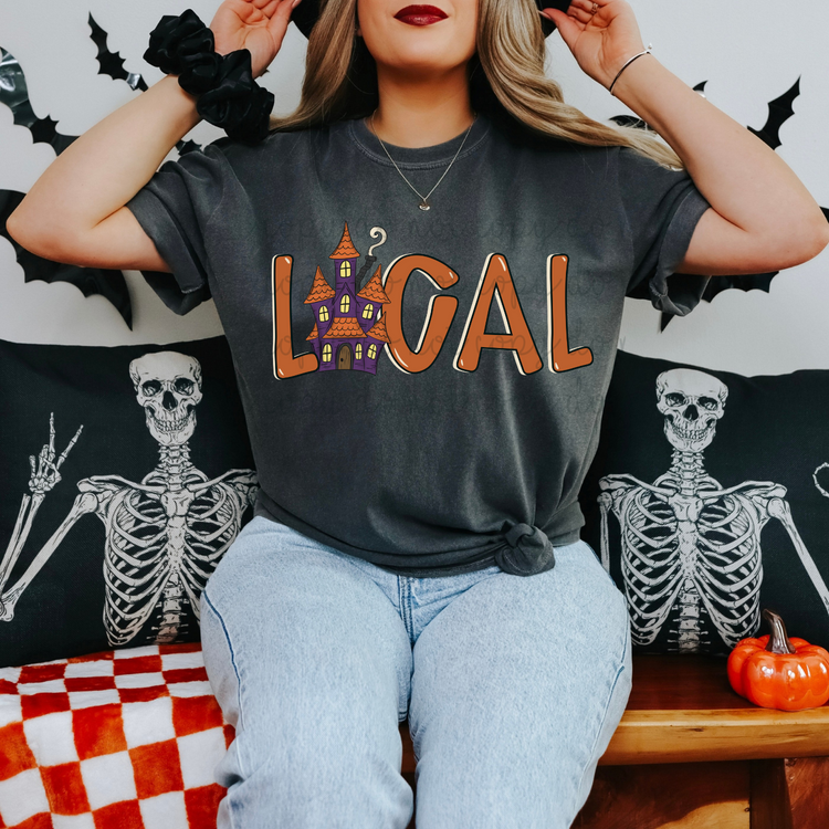 Local Haunted House PNG Digital Download