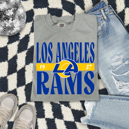 Los Angeles Rams Score DTF Transfer