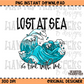 Lost At Sea (Waves) PNG Digital Download