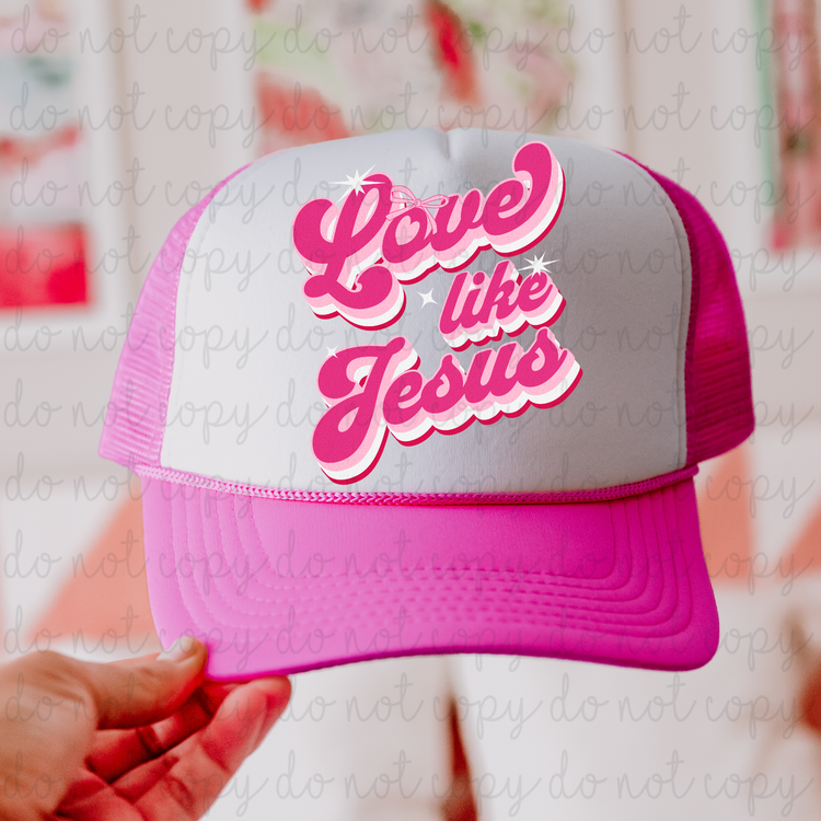 Love Like Jesus DTF Transfer