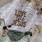 Love Like Jesus Leopard Print PNG Digital Download