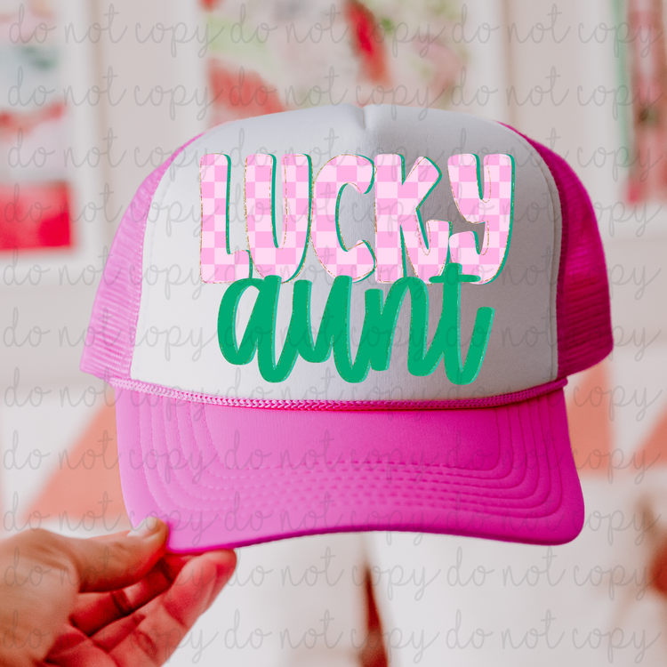 Lucky Aunt DTF Transfer
