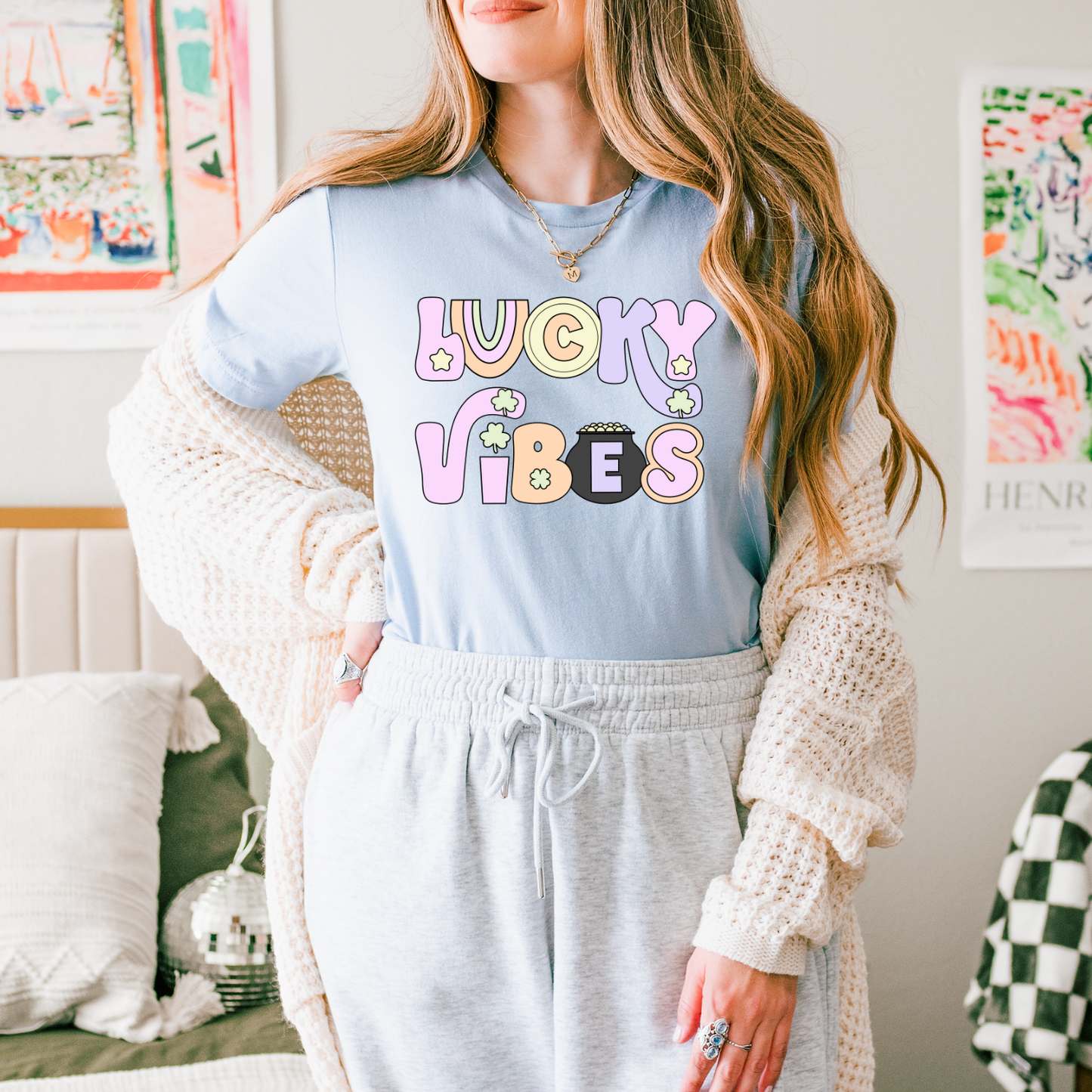 Lucky Vibes DTF Transfer