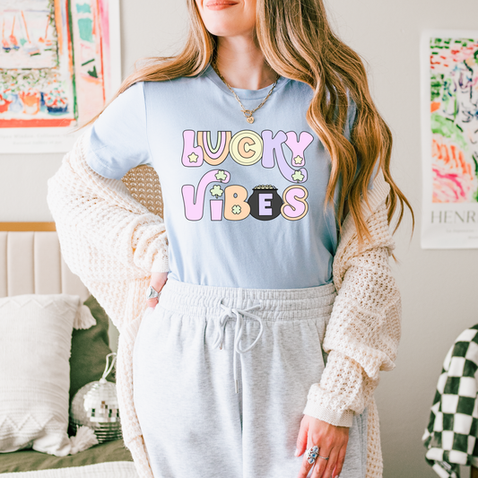 Lucky Vibes DTF Transfer