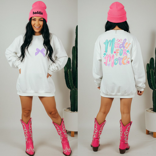 Made For More DTF Transfer