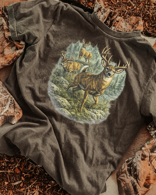 Majestic Deer DTF Transfer