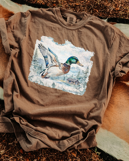 Mallard Scenery DTF Transfer