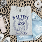 Maltese Mom Social Club DTF Transfer