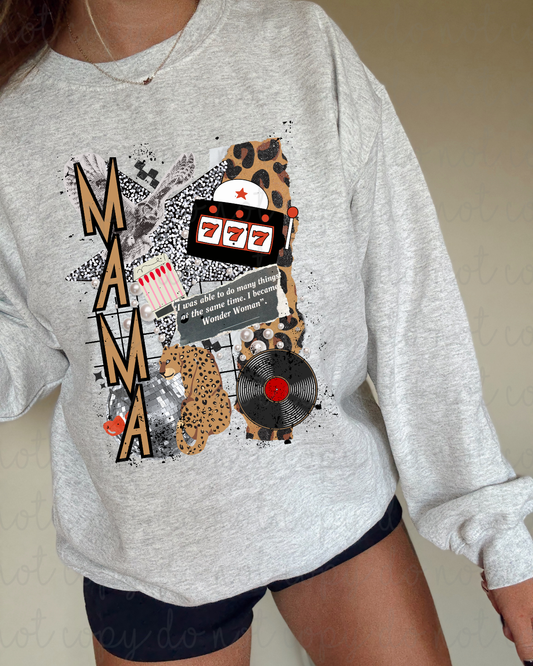 Mama Collage DTF Transfer