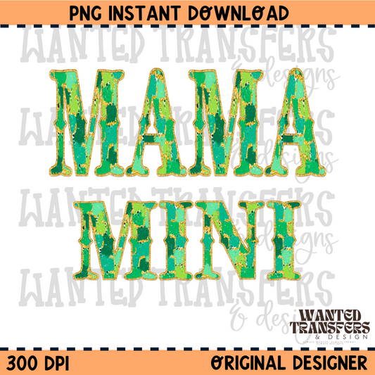 Western Mama Mini St. Patrick's Bundle PNG Digital Download