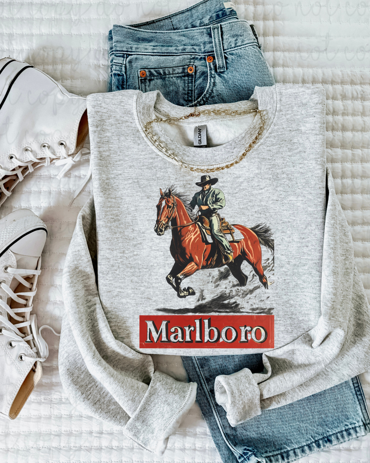 Malboro Cowboy DTF Transfer