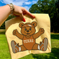 Mascot Bear Texas DTF Transfer