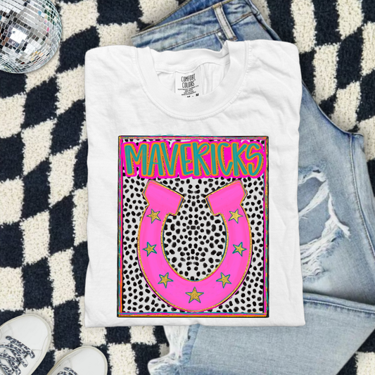 Preppy Mavericks (Horseshoe) DTF Transfer