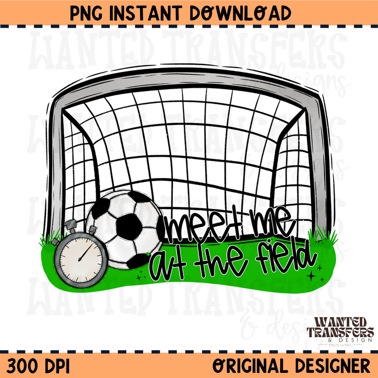 Meet Me At The Field PNG Digital Download