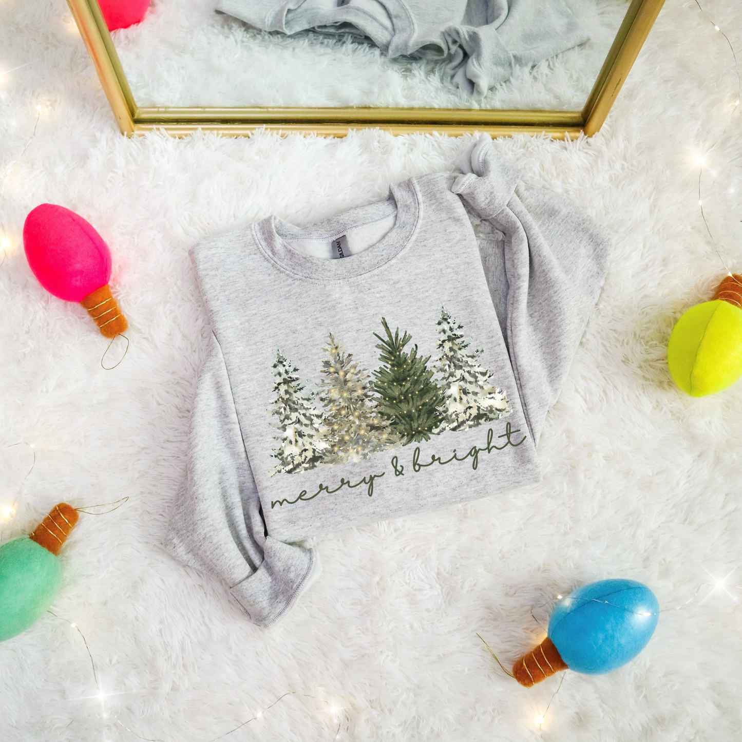 Merry & Bright DTF Transfer