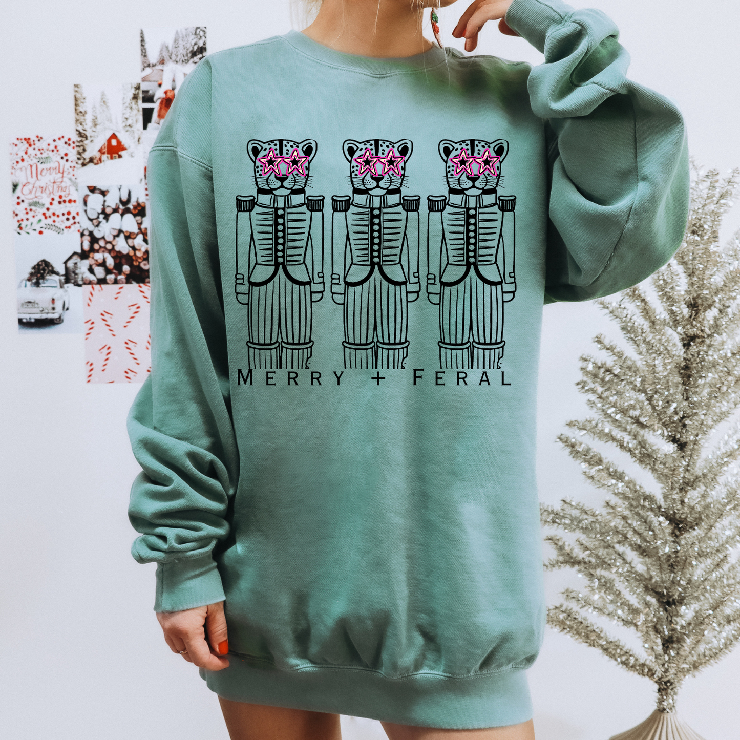 Merry + Feral DTF Transfer