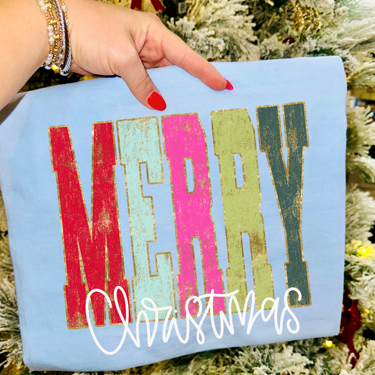Merry Christmas DTF Transfer