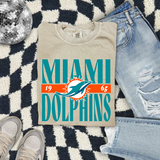 Miami Dolphins Score DTF Transfer