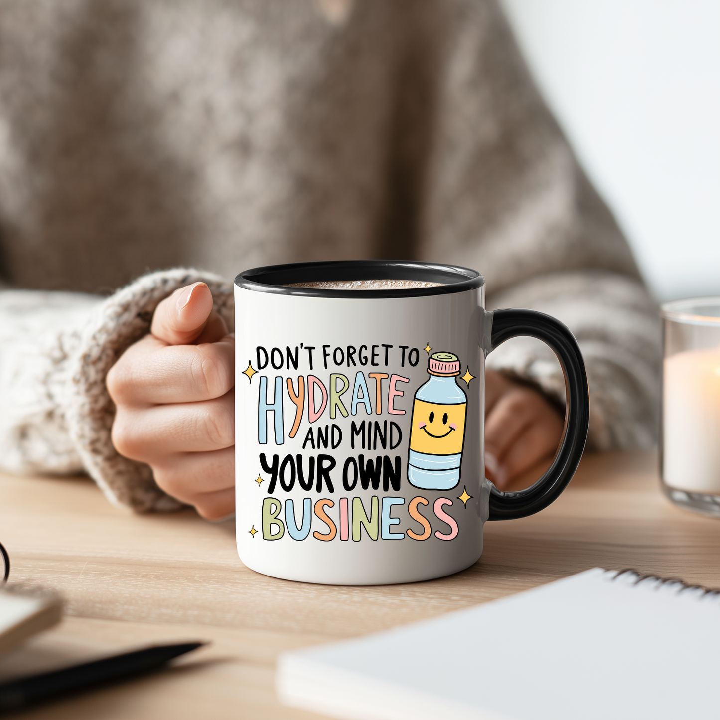 Mind Your Business UV Decal Sticker