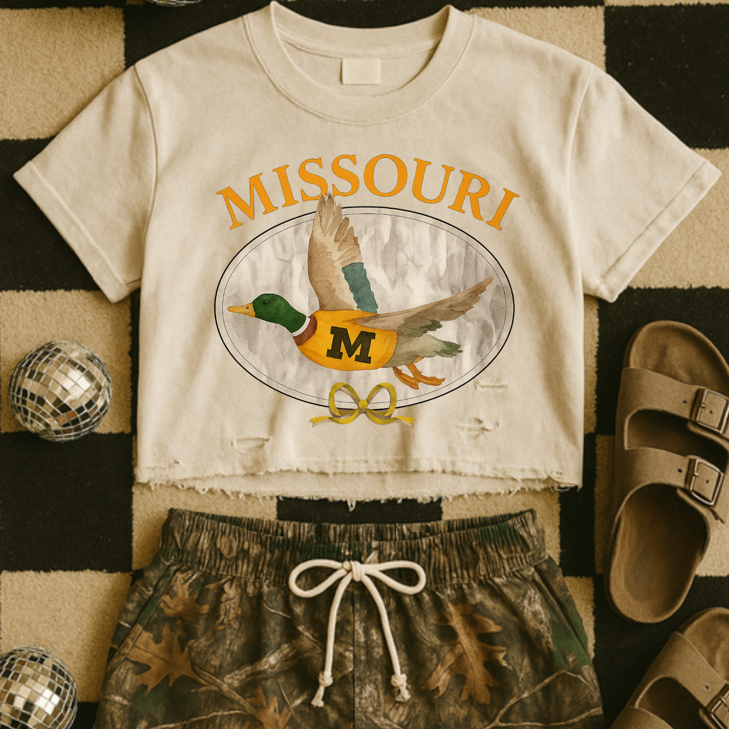 Missouri Game Day Mallard DTF Transfer