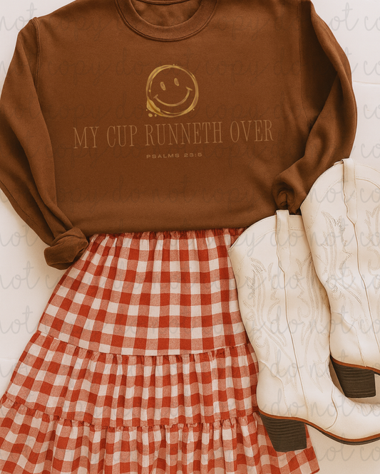 My Cup Runneth Over DTF Transfer