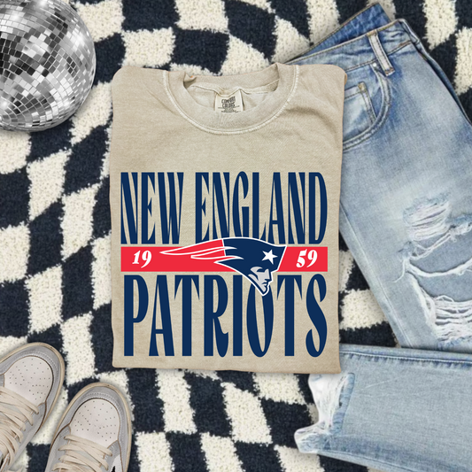 New England Patriots Score DTF Transfer