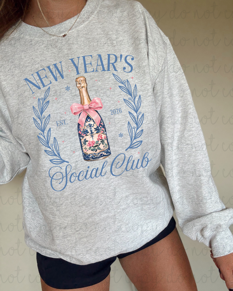 New Year's Social Club DTF Transfer