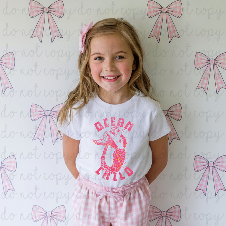 Ocean Child (Pink) DTF Transfer