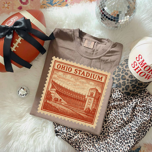 Vintage Stamp Ohio Stadium DTF Transfer