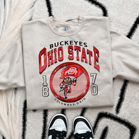 Ohio States Buckeyes DTF Transfer