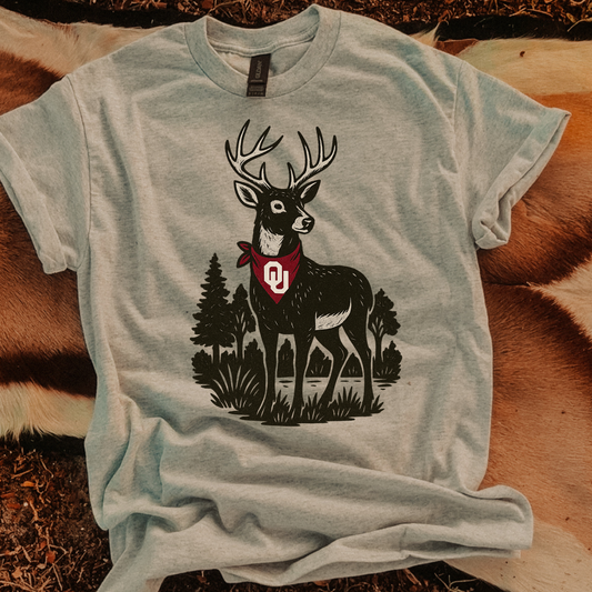 Deer Oklahoma DTF Transfer
