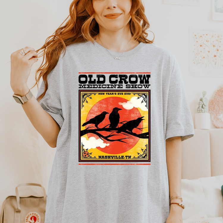 Old Crow Medicine Show DTF Transfer