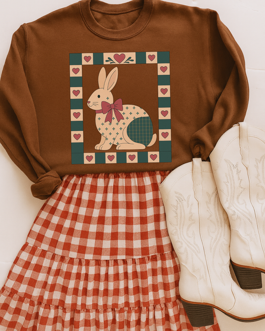 Old Timers Bunny DTF Transfer