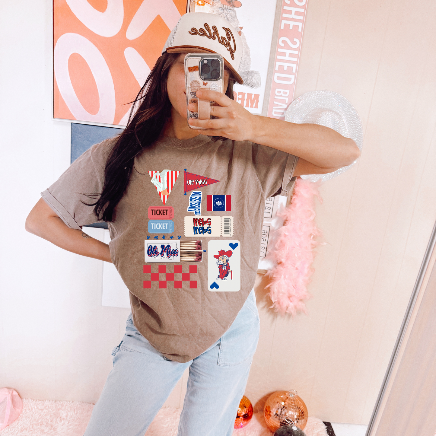 Ole Miss Matchbox DTF Transfers