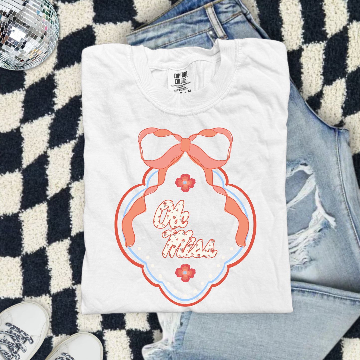 Grand Millennial Frame Ole Miss DTF Transfer