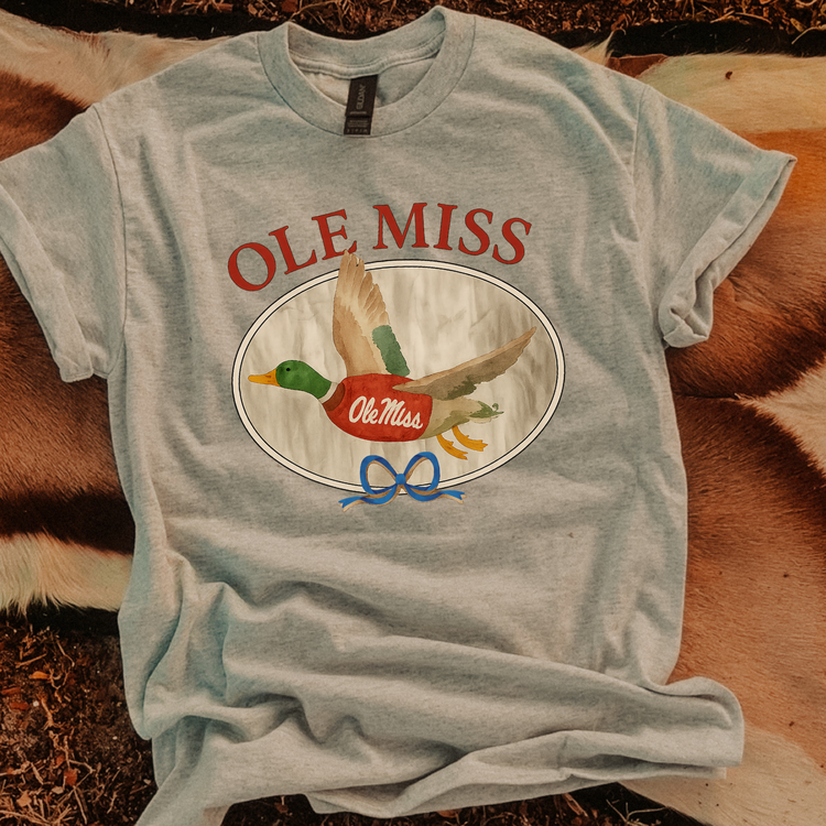 Ole Miss Game Day Mallard DTF Transfer