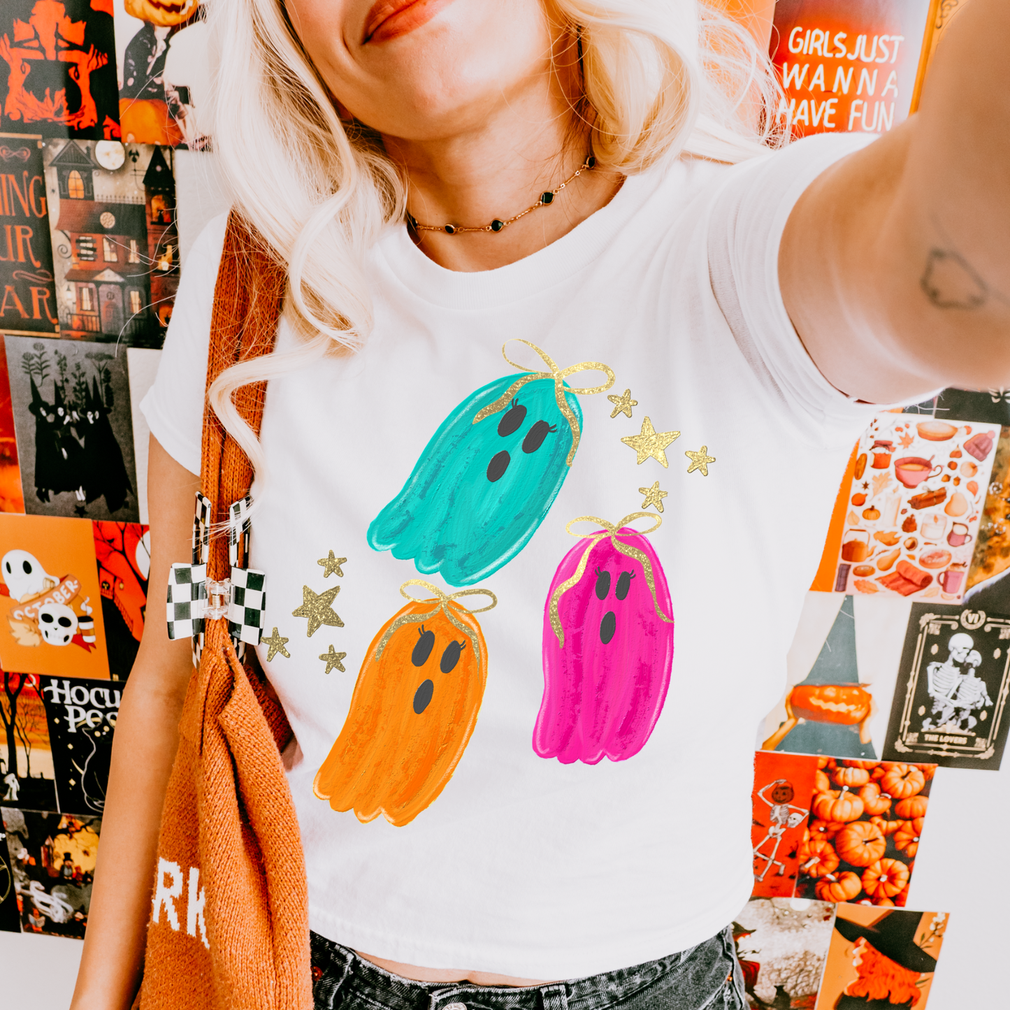 Painted Ghosts DTF Transfer