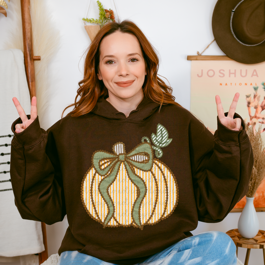 Patchwork Pumpkin DTF Transfer