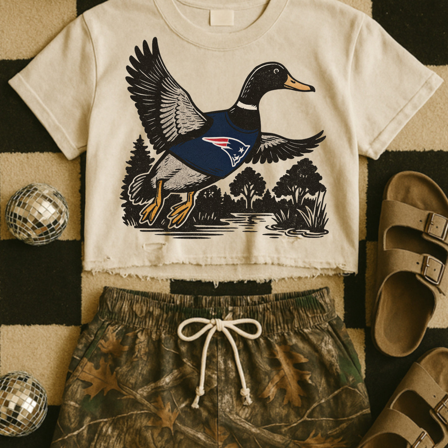 Mallard Game Day Patriots DTF Transfer