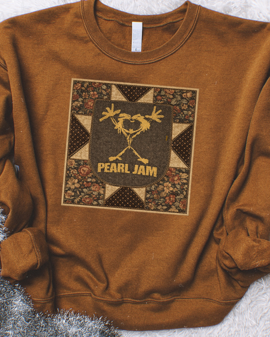Pearl Jam Quilt Patch DTF Transfer